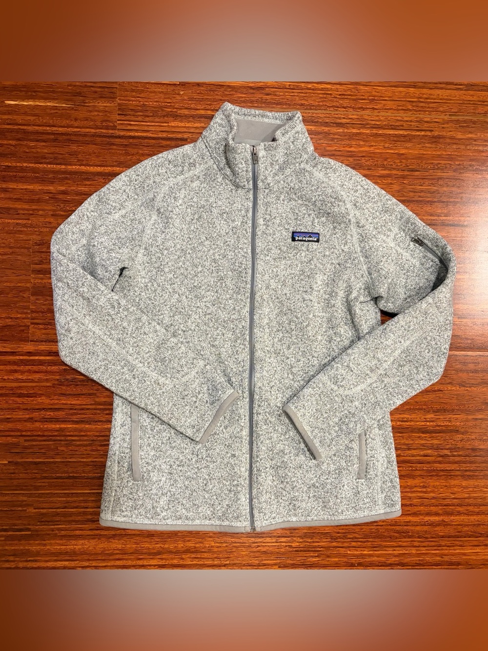 Patagonia Better Sweater Full-Zip Fleece Jacket Gray Women's Large